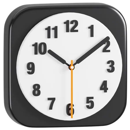 Free Apple Clock Application  3D Icon