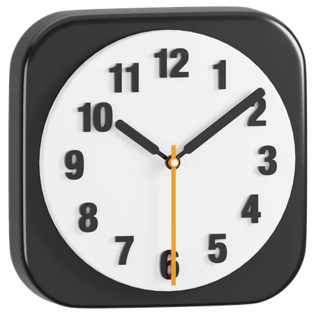 Free Apple Clock Application Logo  3D Icon