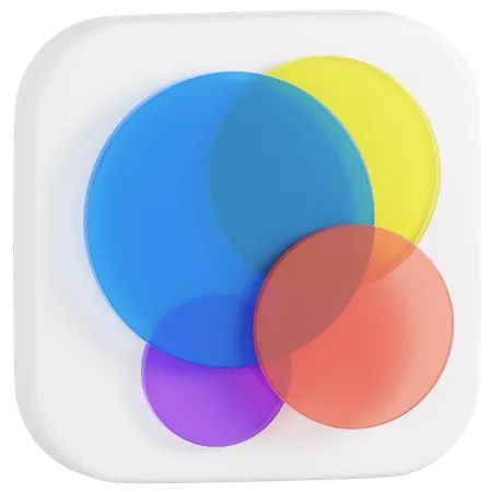 Free Apple Game Center Application  3D Icon