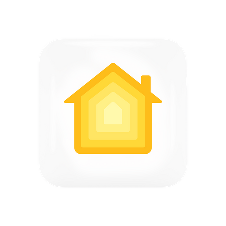 Free Apple Home  3D Logo