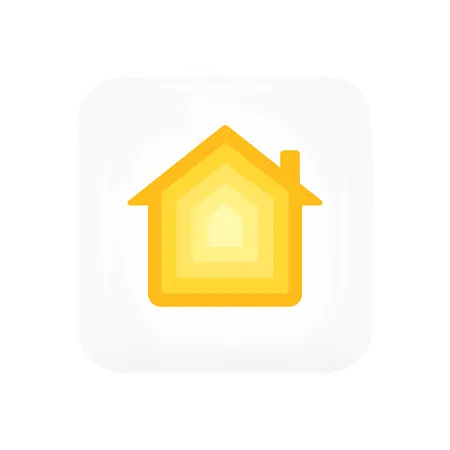 Free Apple Home  3D Logo