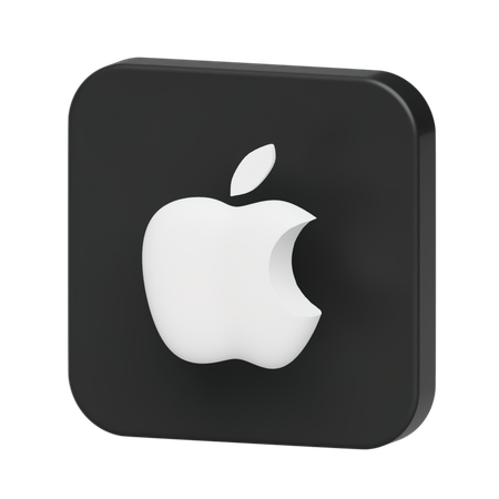 Free Apple Logo  3D Icon