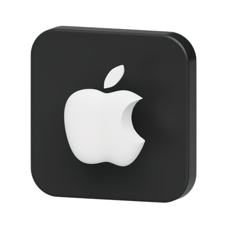 Free Apple Logo  3D Illustration