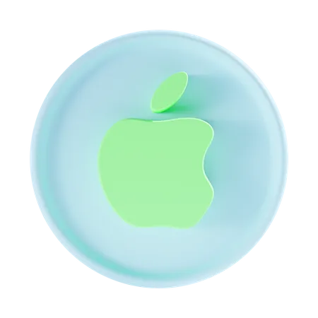 Free Apple Logo 3D Icon