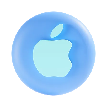 Free Apple Logo  3D Icon