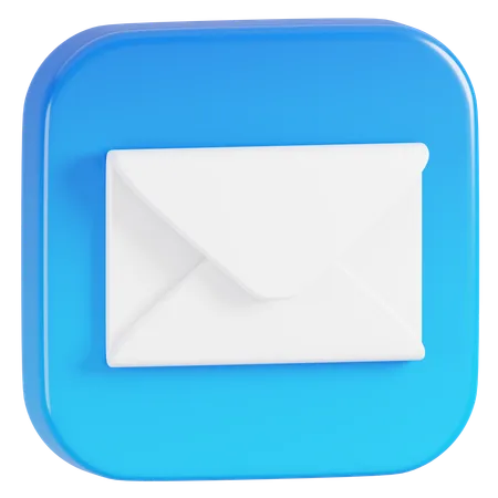 Free Apple Mail Application Logo  3D Icon