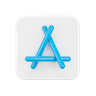 3d apple store logo emoji