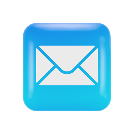 Free Application de messagerie iOS  3D Logo