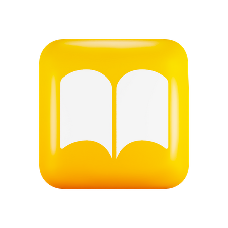 Free Application de livres ios  3D Logo