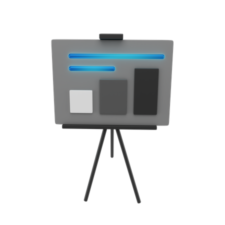 Free Apresentação de negócios  3D Icon