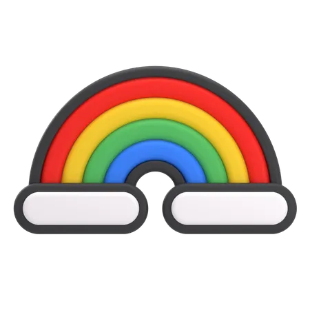 Free Arc-en-ciel  3D Icon