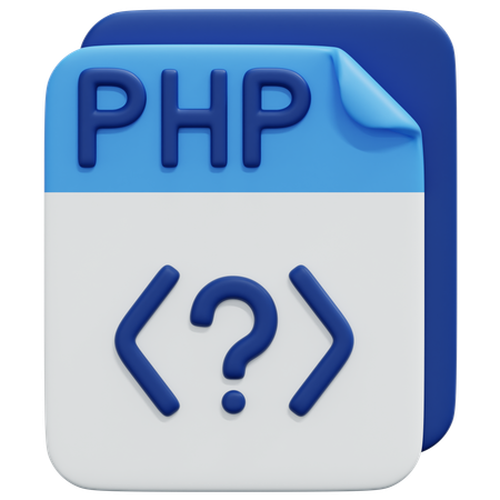 Free Archivo php  3D Icon