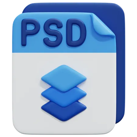 Free Archivo psd  3D Icon