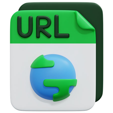 Free Archivo URL  3D Icon