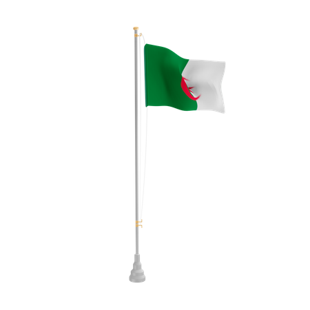 Free Argélia  3D Flag