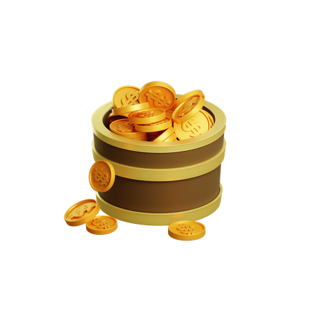 Free Trésor d'argent  3D Icon