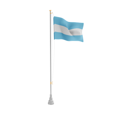 Free Argentina  3D Flag