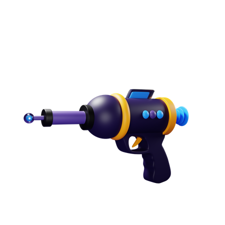 Free Arma a laser  3D Icon