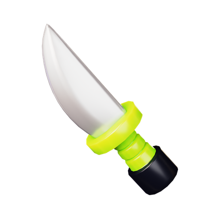 Free Arme de combat au couteau  3D Icon