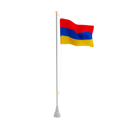 Free Armenia  3D Flag