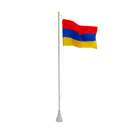 Free Armênia  3D Flag