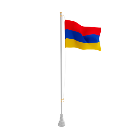Free Armenien  3D Flag