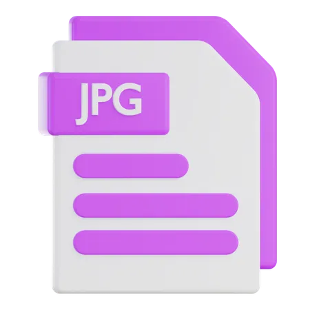 Free Arquivos jpg  3D Icon