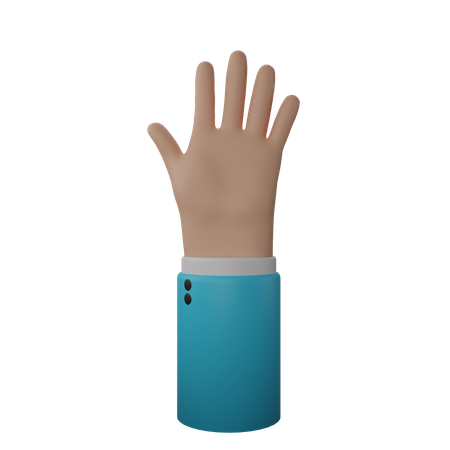 Free Arrêter le geste  3D Icon