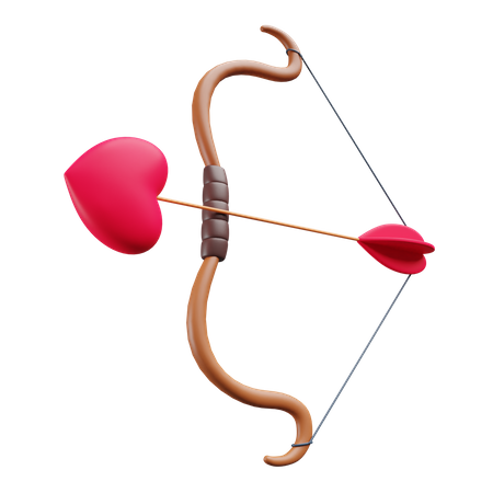 Free Arrow and bow  3D Illustration
