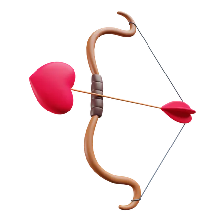Free Arrow and bow 3D Illustration
