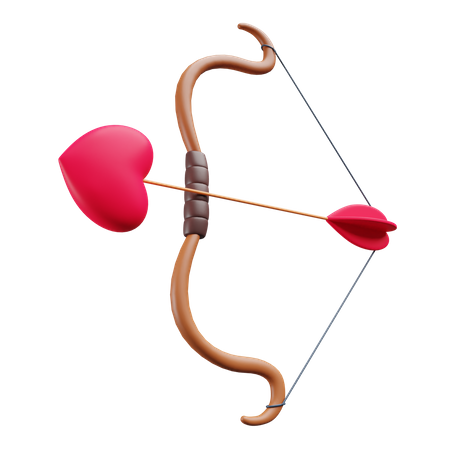 Free Arrow and bow  3D Icon