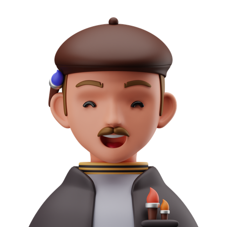 Free Artiste  3D Icon