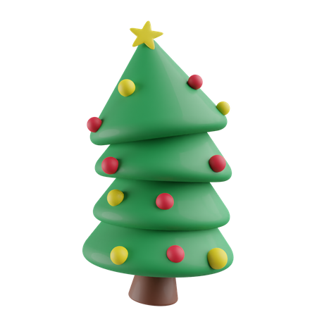 Free Árvore de Natal  3D Icon