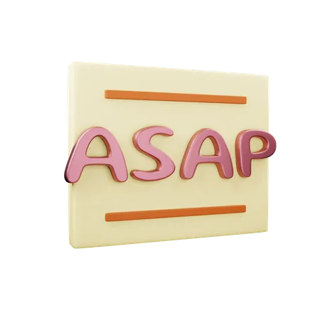 Free ASAP  3D Illustration