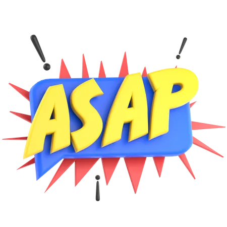 Free ASAP  3D Sticker