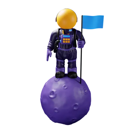 Free Astronaut  3D Illustration