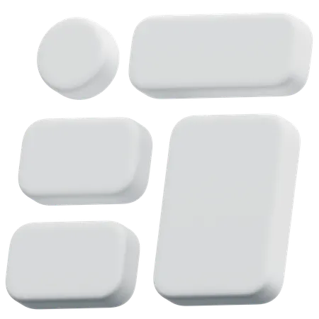 Free Asymmetric Composition  3D Icon