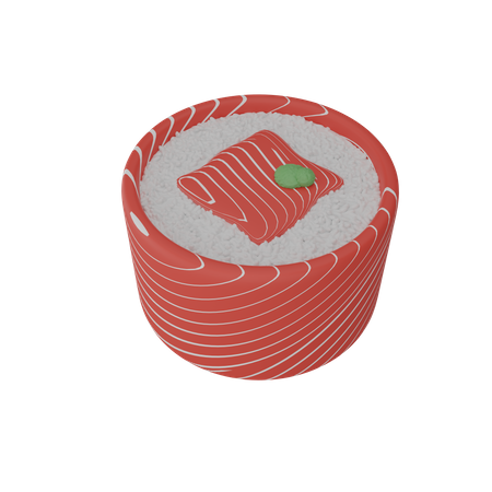 Free Sushi de atún  3D Icon