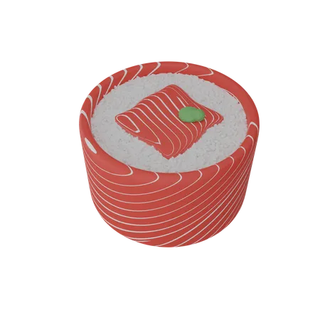 Free Sushi de atún  3D Icon