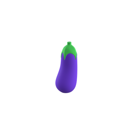 Free Aubergine  3D Icon