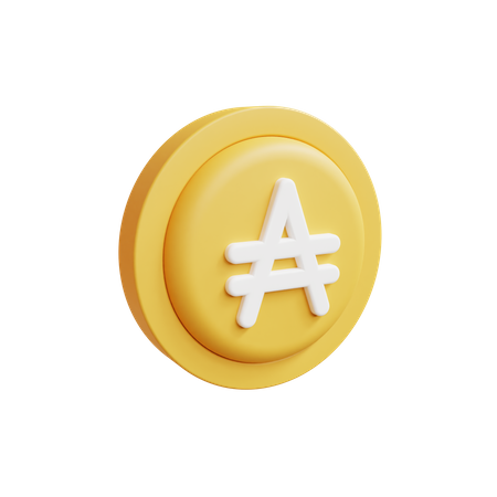 Free Austral  3D Icon