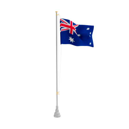 Free Austrália  3D Flag