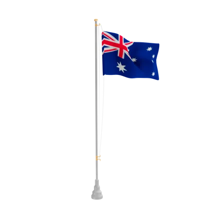 Free Austrália  3D Flag