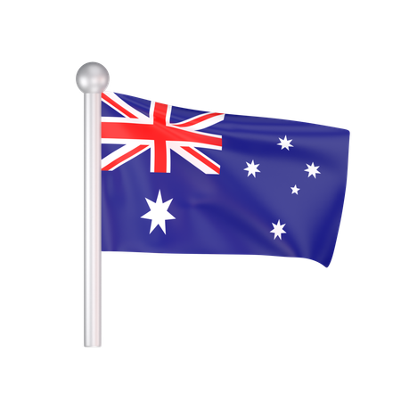 Free Australien Flagge  3D Icon