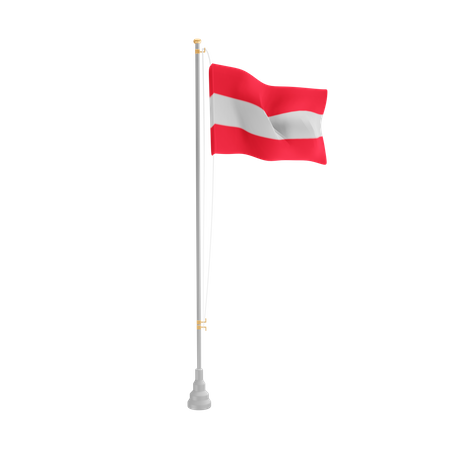 Free Austria  3D Flag