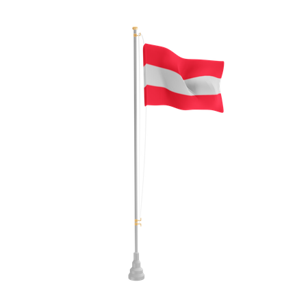 Free Austria  3D Flag