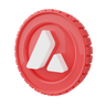 avalanche logo 3d logo