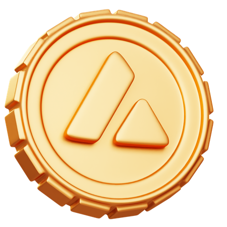 Free Avalanche AVAX  3D Icon