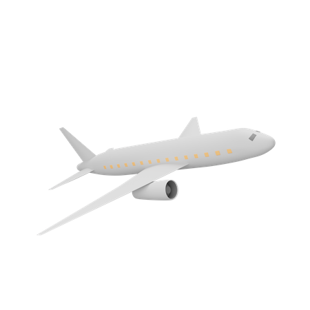 Free Avião  3D Illustration