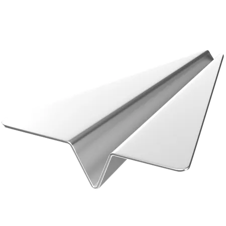Free Avião de papel  3D Icon